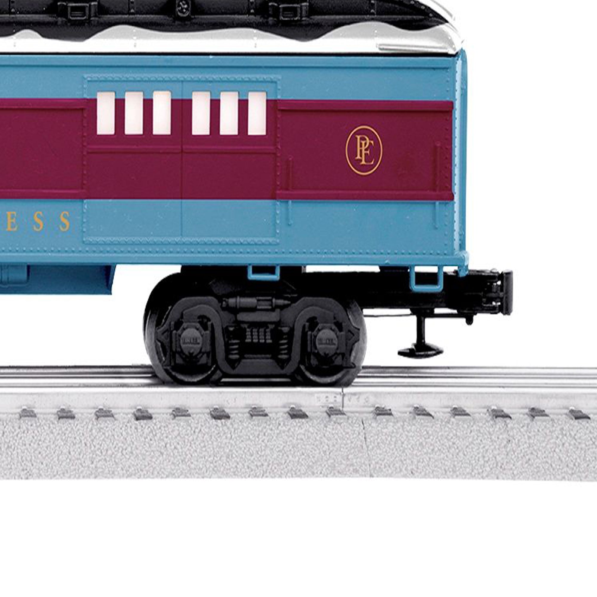 Lionel Trains The Polar Express Letters to Santa Mail Snow Covered Roof Car - VMInnovations