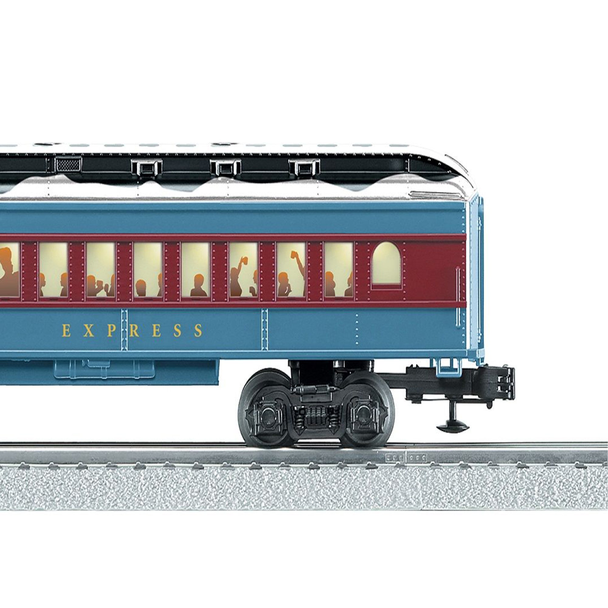 Lionel Trains The Polar Express Dinning Car Electric O Gauge Train Car (Used) - VMInnovations