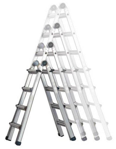 Cosco 17' World's Greatest Multi-Purpose Industrial Foot Ladder - Open Box