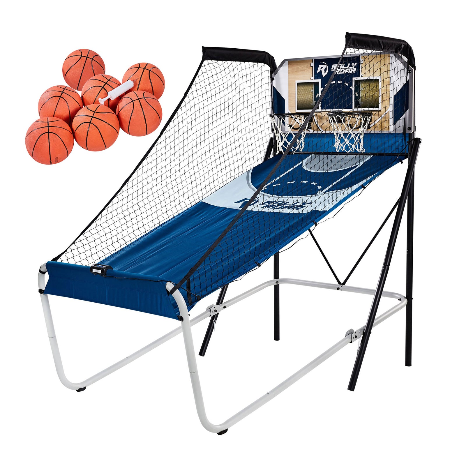 Lancaster Gaming Company Rally and Roar Home Dual Shot Basketball Game(Open Box) - VMInnovations