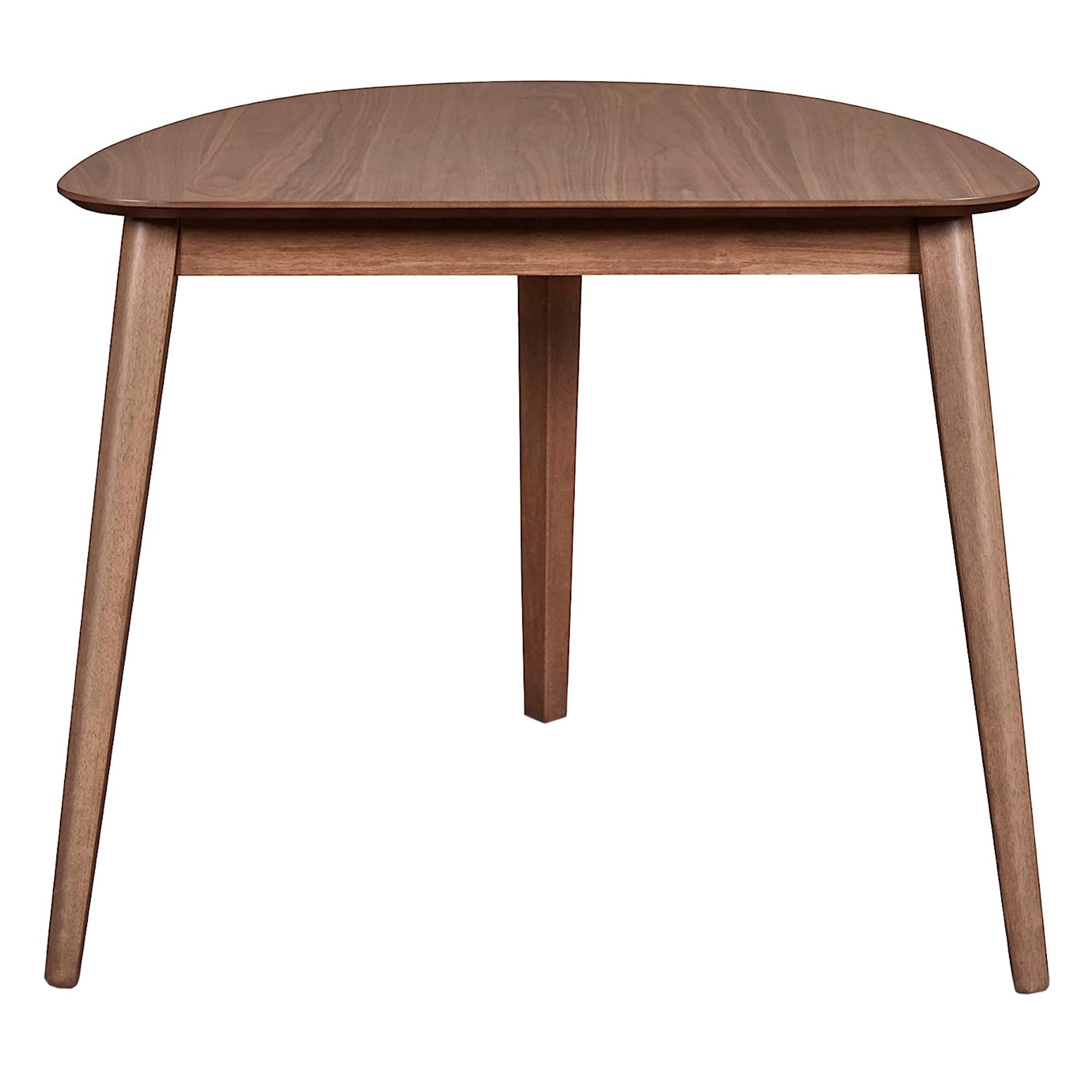 New Classic Furniture Oscar Triangular Tapered Legged Veneer Top Corner Table - VMInnovations