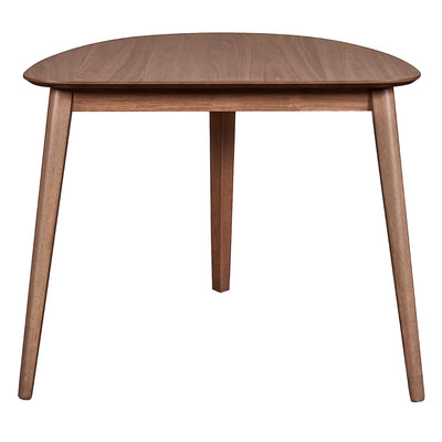 New Classic Furniture Oscar Triangular Tapered Legged Veneer Top Corner Table - VMInnovations
