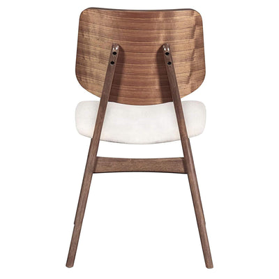 New Classic Furniture Oscar Wooden Oval Back Dining Chairs, Walnut (2pc) (Used) - VMInnovations