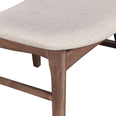 New Classic Furniture Oscar Wooden Oval Back Dining Chairs, Walnut (2pc) (Used) - VMInnovations