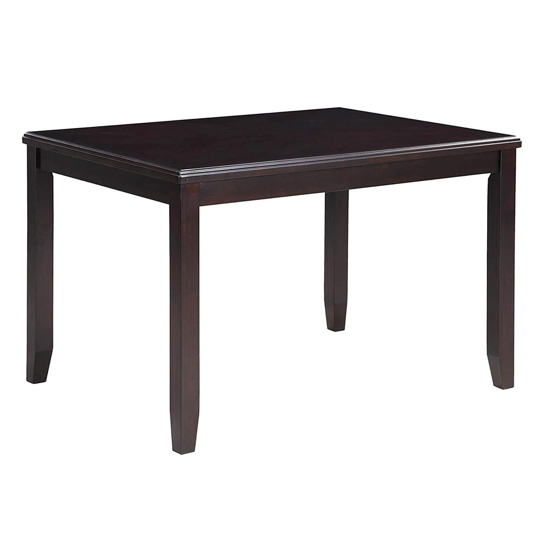 New Classic Furniture Gia Dining Collection with 48" Table and 4 Chairs, Ebony