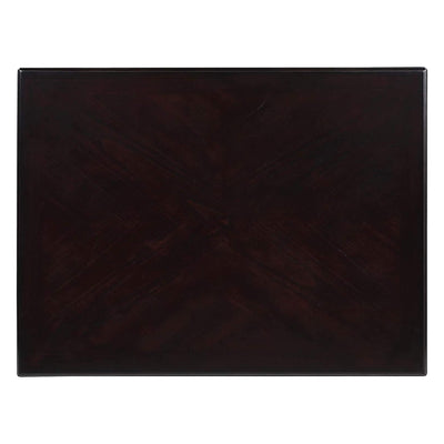 New Classic Furniture Gia Dining Collection with 48" Table and 4 Chairs, Ebony - VMInnovations