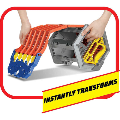 Mattel Hot Wheels 5 Lane Collapsible Roll Out Raceway Set, Multicolor (Open Box) - VMInnovations