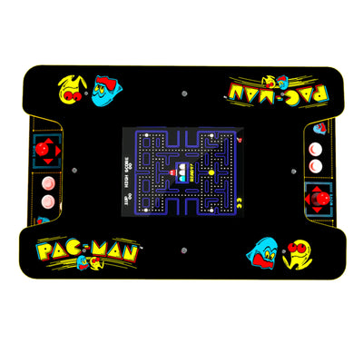 Arcade1UP PAC-MAN Head-to-Head Arcade Table, 12 Games in 1, Black Series Edition