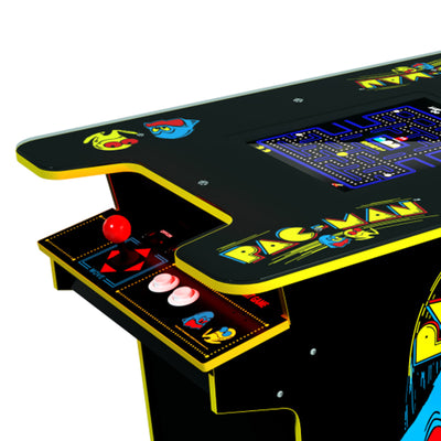 Arcade1UP PAC-MAN Head-to-Head Arcade, 12 Games in 1, Black Edition (Used)