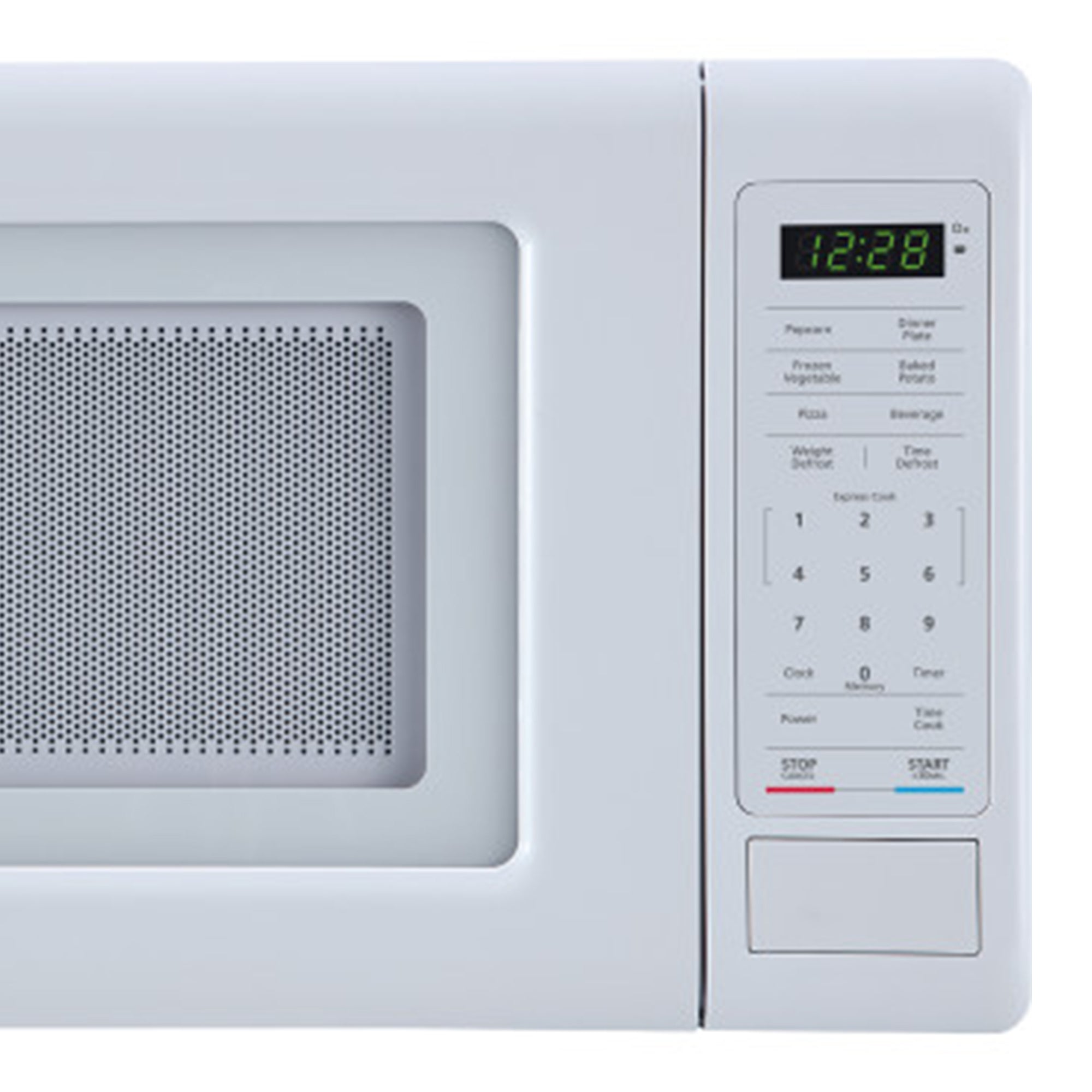 Magic Chef 700 Watt 0.7 Cubic Feet Digital Touch Countertop Microwave, White