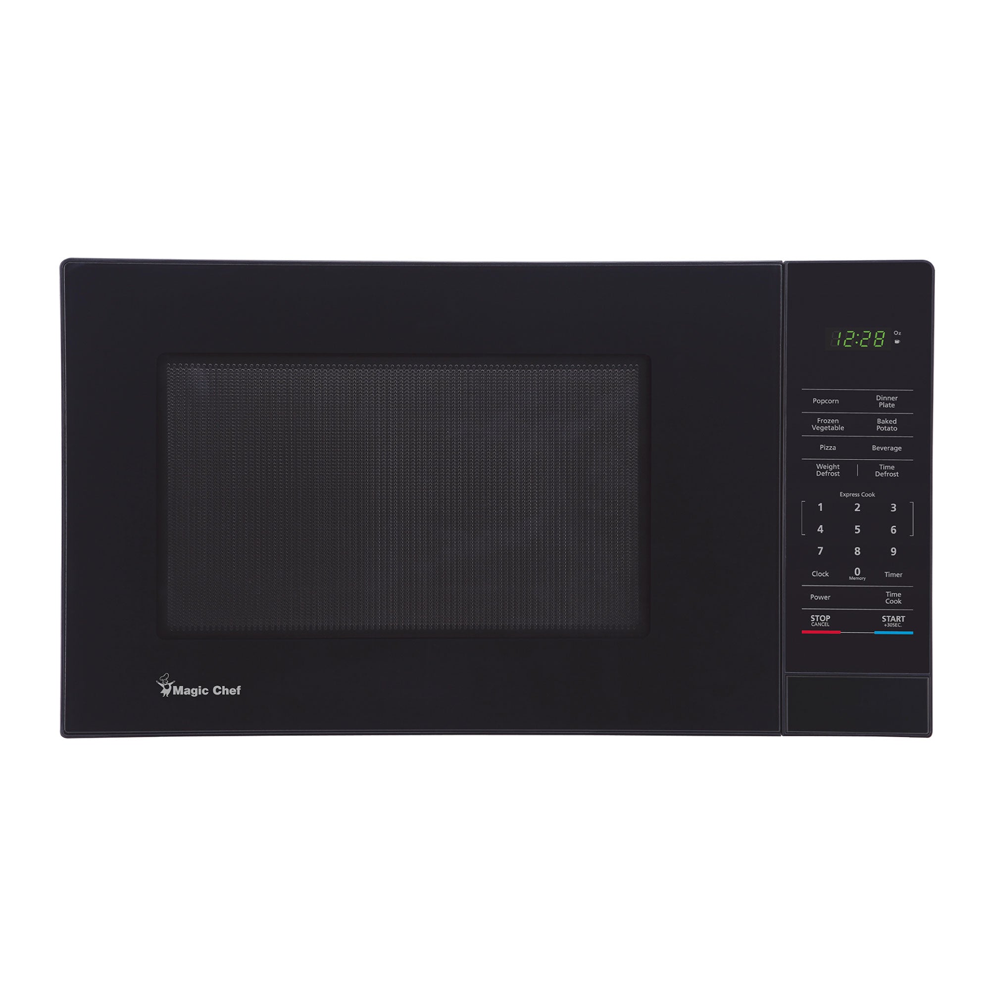 Magic Chef 1000 Watt 1.1 Cubic Feet Digital Touch Microwave, Black (Open Box) - VMInnovations