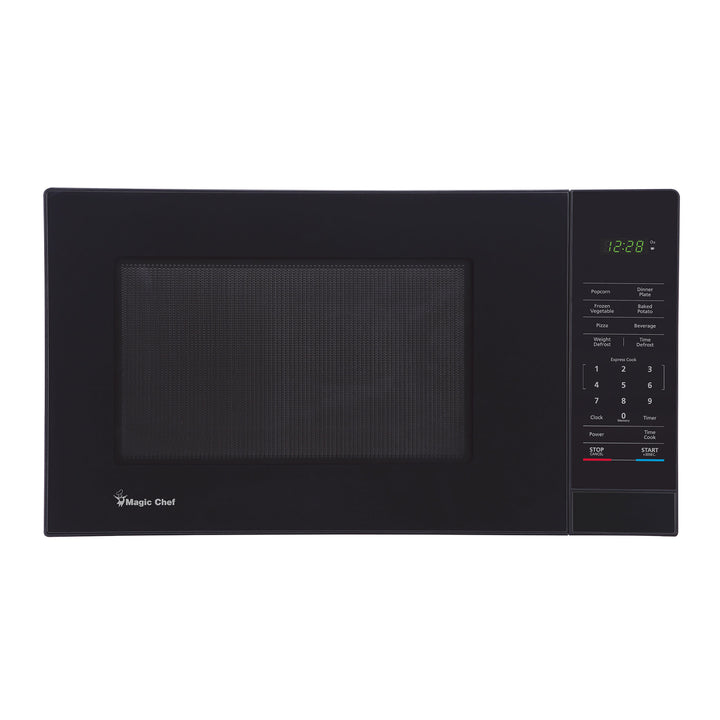 Magic Chef 1000 Watt 1.1 Cu. Ft Digital Touch Countertop Microwave, Black (Used)