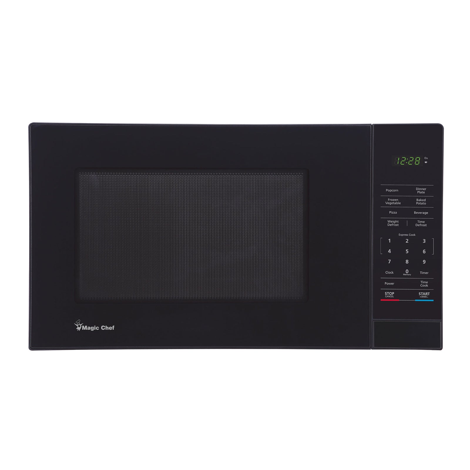 Magic Chef 1000 Watt 1.1 Cubic Feet Digital Touch Countertop Microwave, Black - VMInnovations