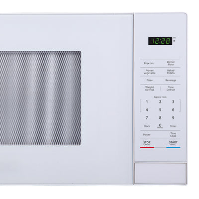 Magic Chef 1000 W 1.1 Cubic Feet Digital Touch Countertop Microwave, White(Used) - VMInnovations