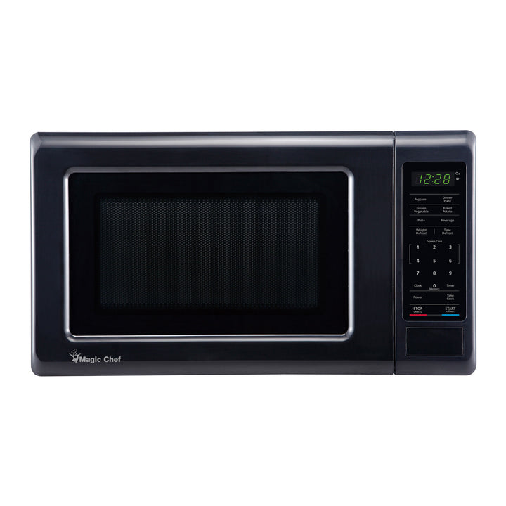 Magic Chef 700 Watt 0.7 Cubic Feet Digital Touch Countertop Microwave, Black