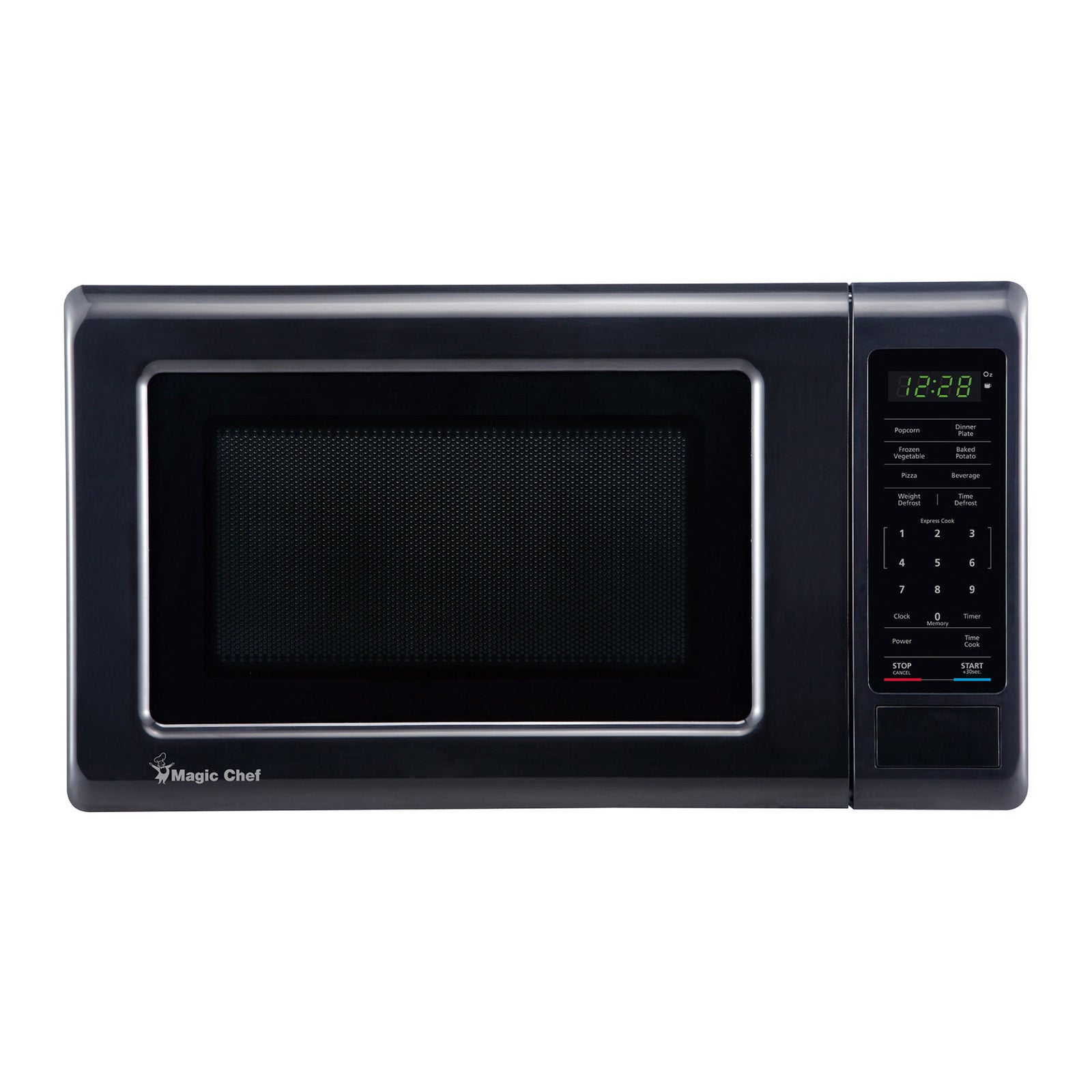 Magic Chef 700 Watt 0.7 Cubic Feet Digital Touch Microwave, Black (Used) - VMInnovations
