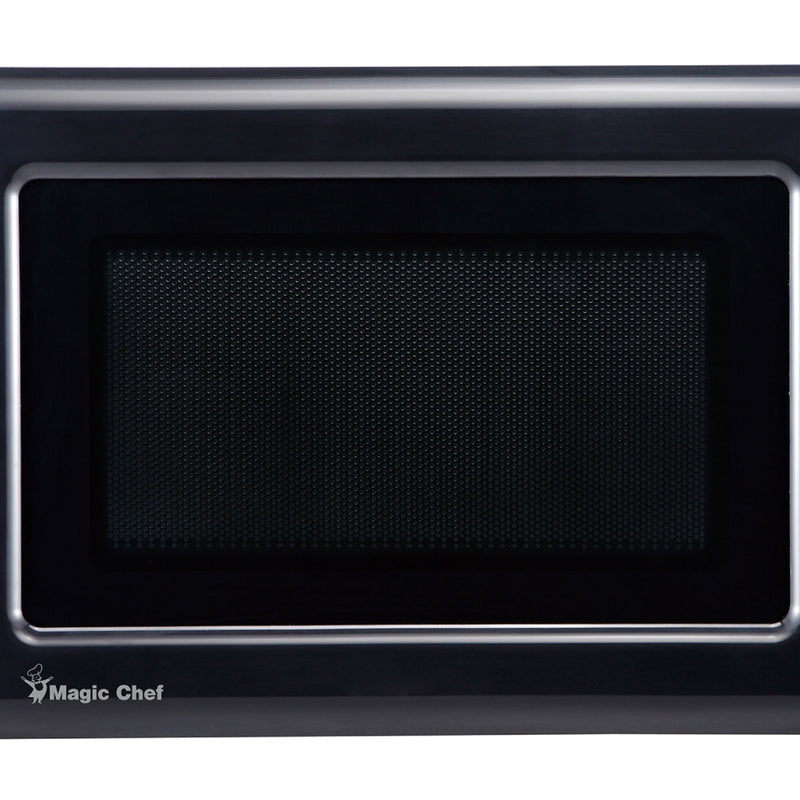 Magic Chef 700 Watt 0.7 Cubic Feet Digital Touch Microwave, Black (Used)