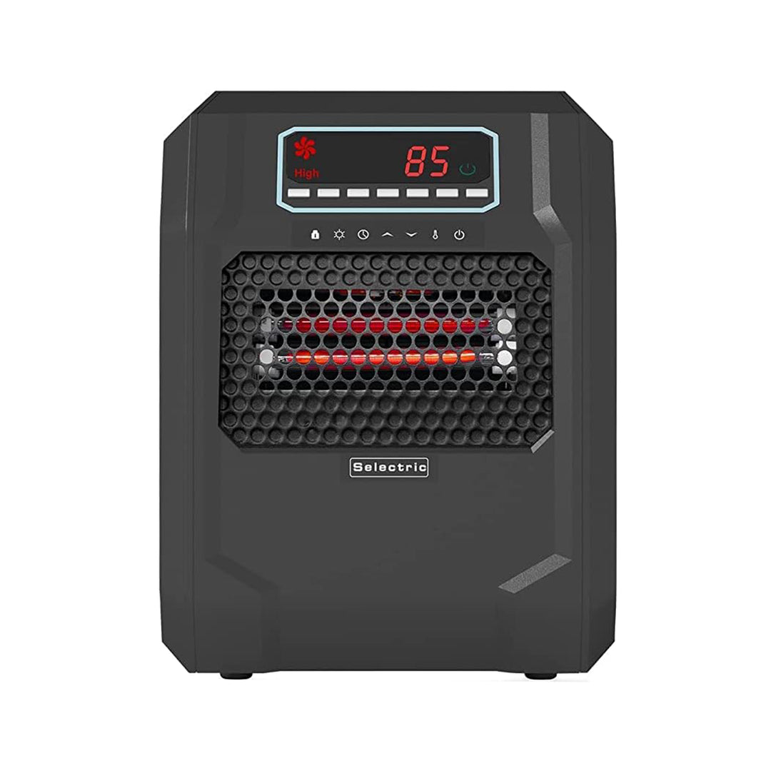 VOLTORB Portable Electric Space Heater w/Remote Control & Fan Only Mode, Black