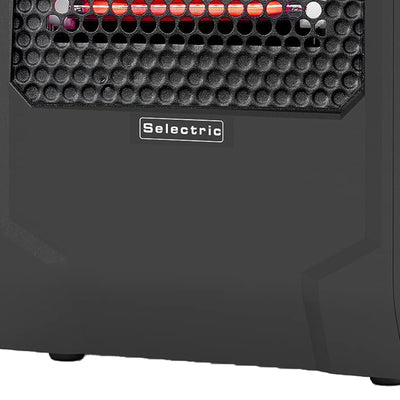 VOLTORB Portable Electric Radiant Space Heater w/3 Heat Settings,Black(Open Box) - VMInnovations