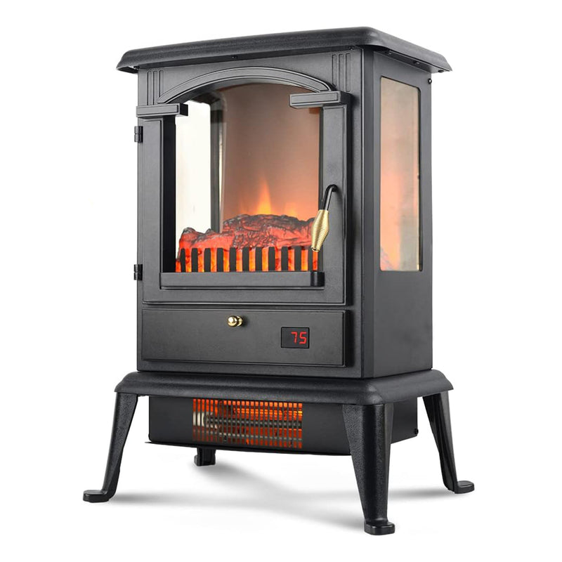 VOLTORB Portable Electric Fireplace Heater Stove w/Remote Control (Used)