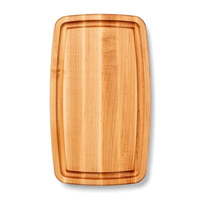 John Boos Large Maple Wood Edge Grain Kitchen Cutting Board, 18"x11"x1.5" (Used)