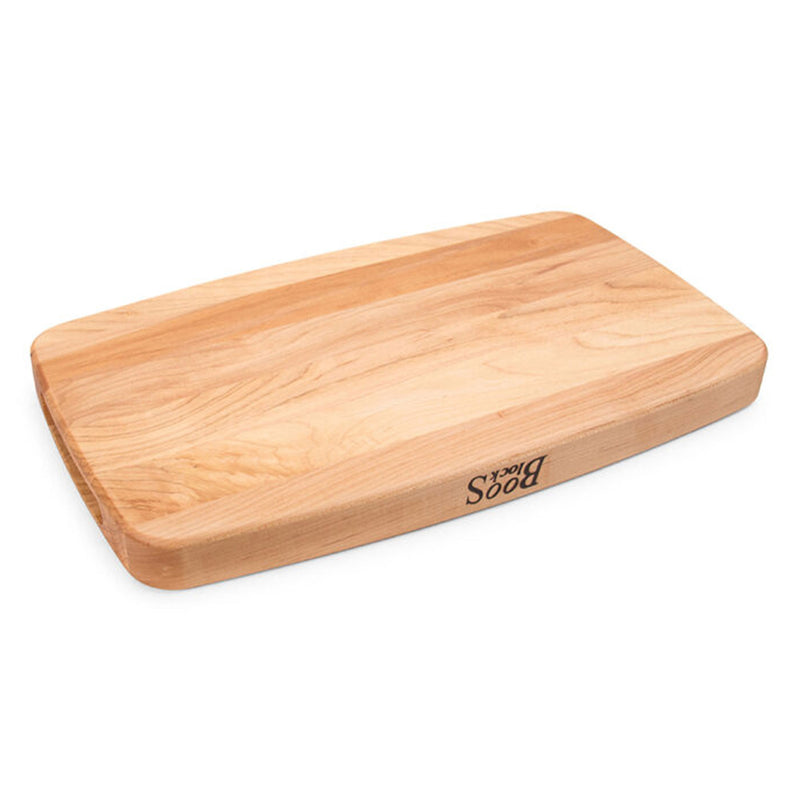 John Boos Lrg Maple Wood Edge Grain Kitchen Cutting Board,18"x11"x1.5"(Open Box)