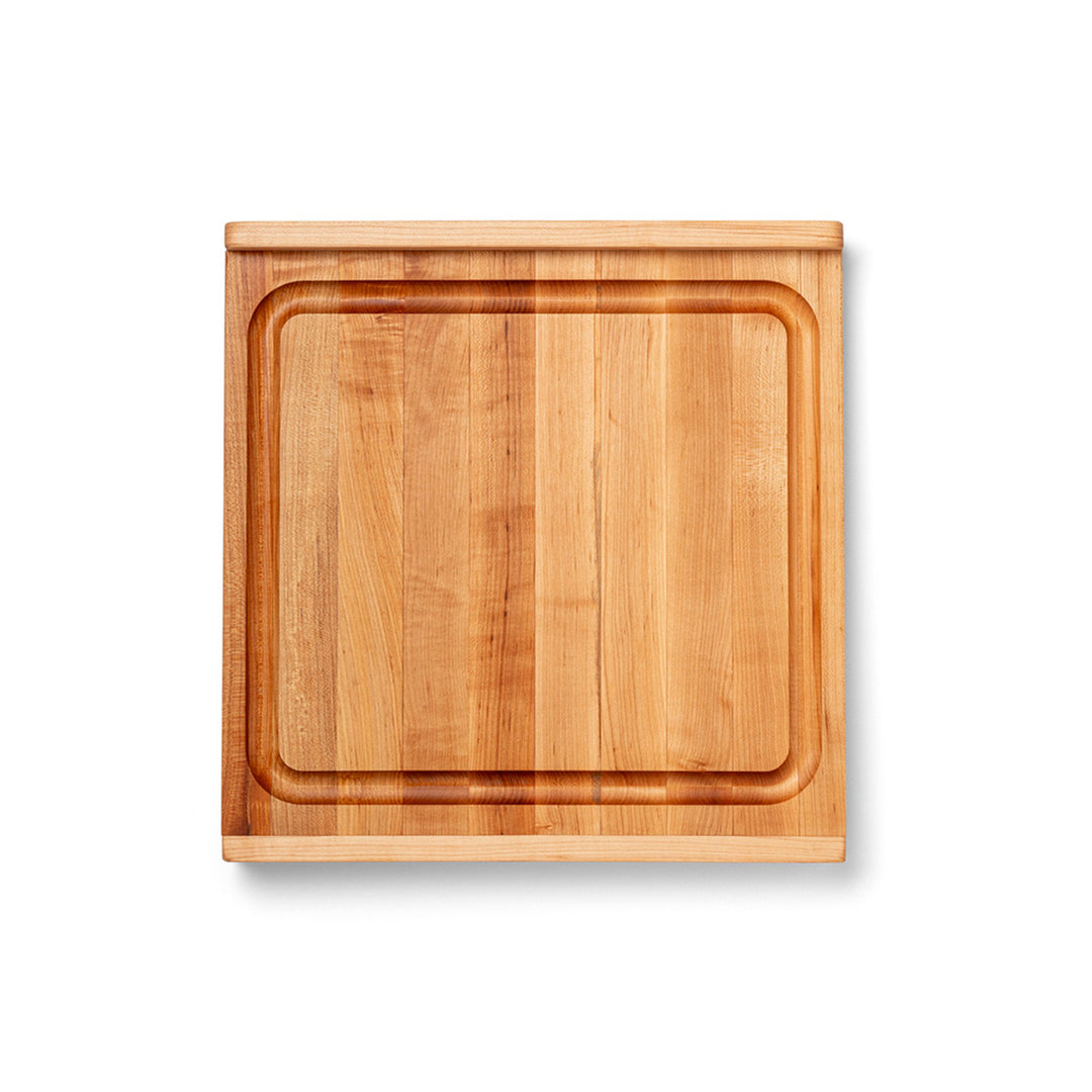 John Boos Countertop Reversible Wood Cutting Board with Juice Groove, Maple