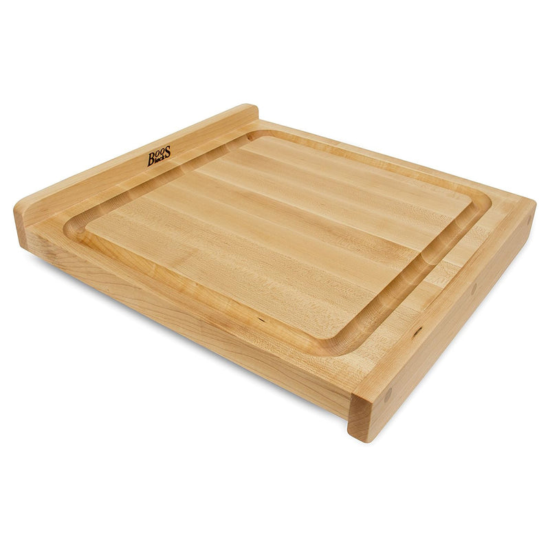 John Boos Maple Wood Grain Reversible Cutting Board, 17.75x17.55x1.25"(Open Box)