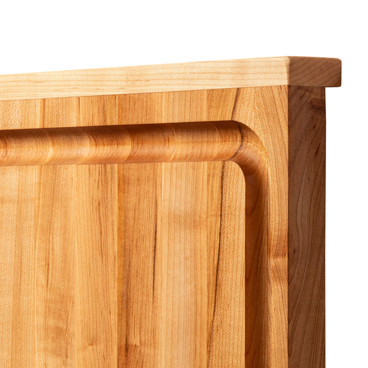 John Boos Countertop Reversible Wood Cutting Board with Juice Groove, Maple - VMInnovations