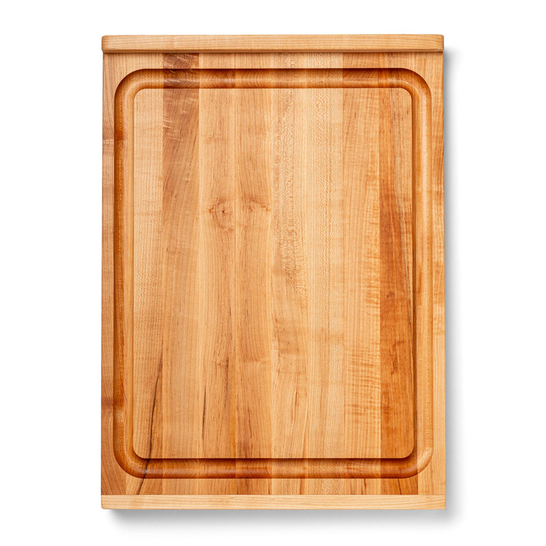 John Boos Countertop Reversible Wood Cutting Board with Juice Groove, Maple