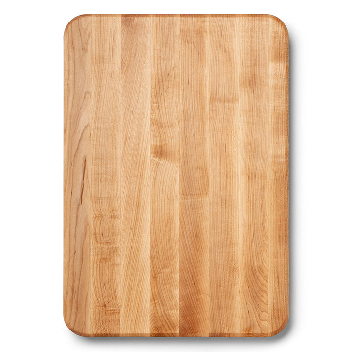 John Boos Chop N Slice Large Maple Wood Edge Grain Cutting Board, 20"x14"x1.25"