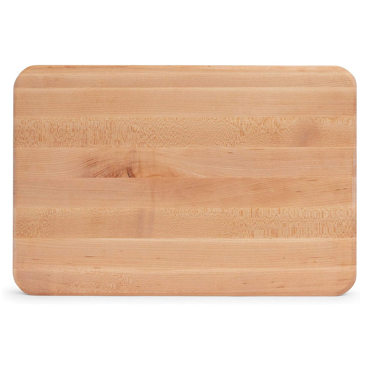 John Boos Chop N Slice Large Maple Wood Edge Grain Cutting Board, 20"x14"x1.25"