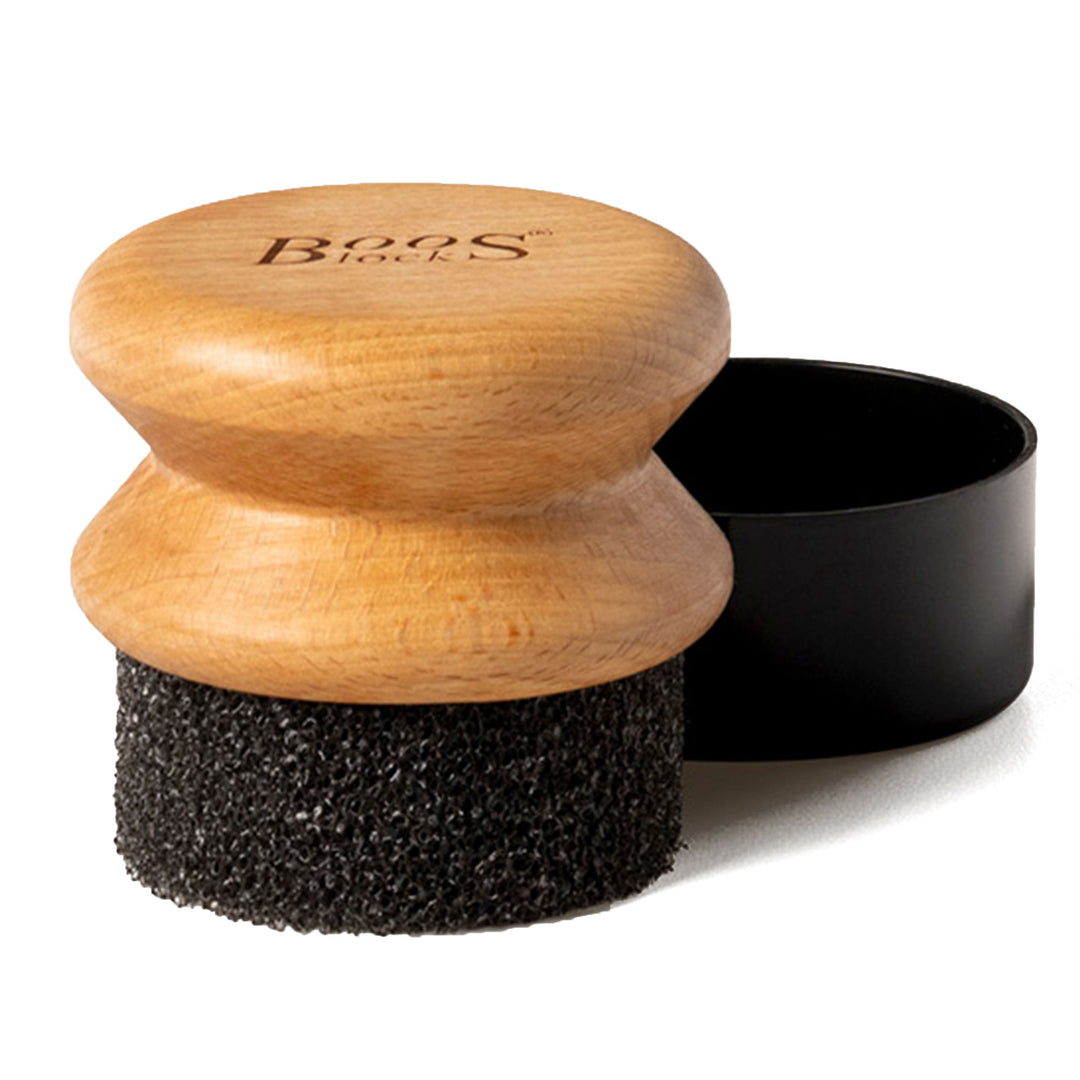 John Boos Butcher Block Oil & Cream Applicator for Wooden Surfaces, Beechwood