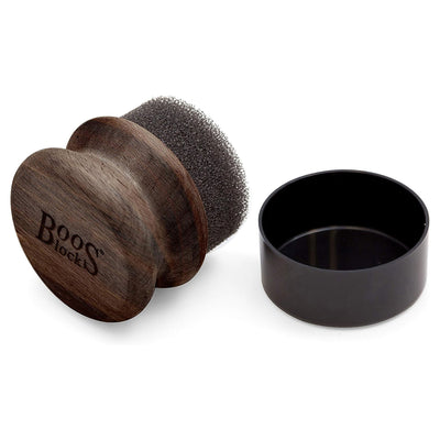 John Boos Block Oil & Cream Applicator for Wooden Surfaces, Walnut Wood (Used) - VMInnovations