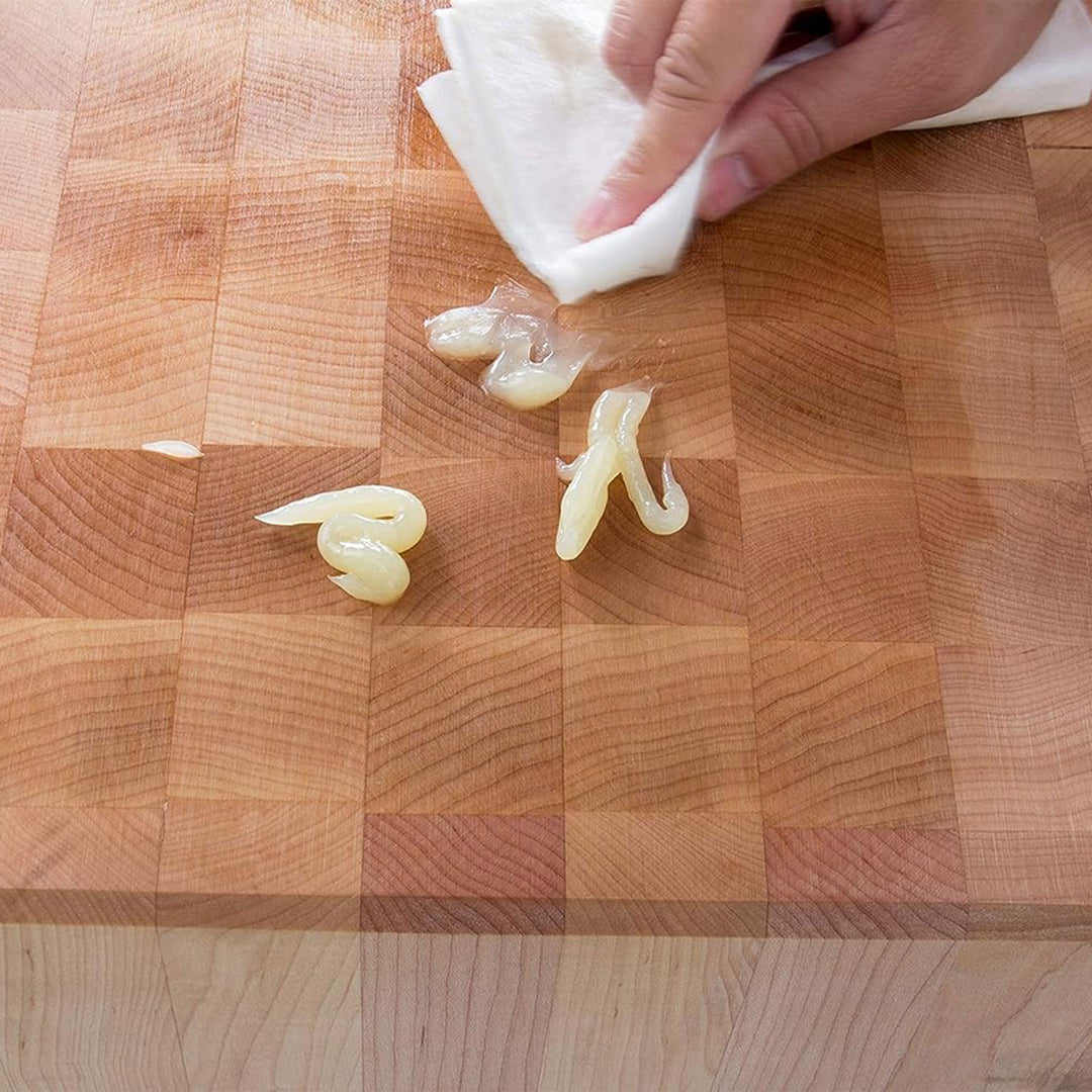 John Boos Block 5 oz Wooden Butcher Block Cutting Board Natural Moisture Cream