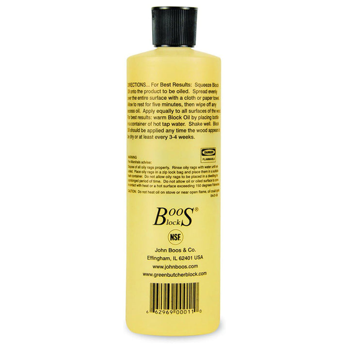 John Boos Mystery Oil and Moisture Cream for Butcher Blocks and Cutting Boards