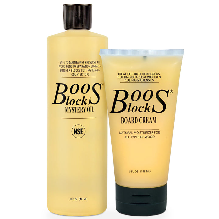 John Boos Mystery Oil & Moisture Cream for Butcher Blocks & Cutting Boards(Used)