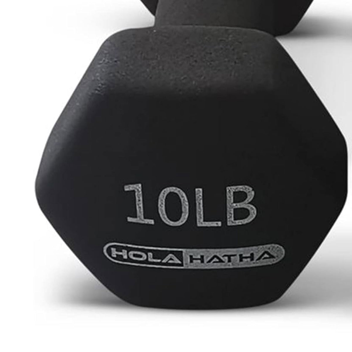 HolaHatha 3, 5, 8, 10 & 12Lb Neoprene Dumbbell Set w/Storage Rack (Open Box) - VMInnovations