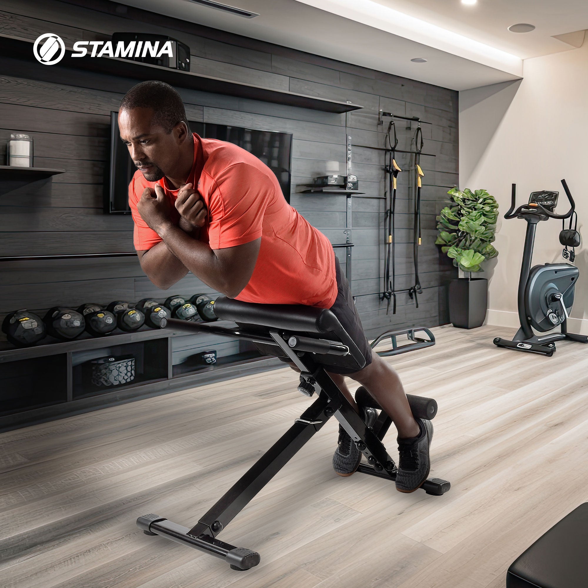 Stamina X Adjustable Ab Back Core Exercise Hyperextension Bench (For Parts) - VMInnovations