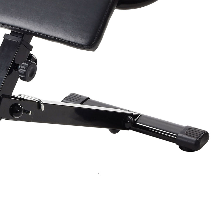 Stamina X Adjustable Ab Back Core Strength Hyperextension Bench (Open Box)