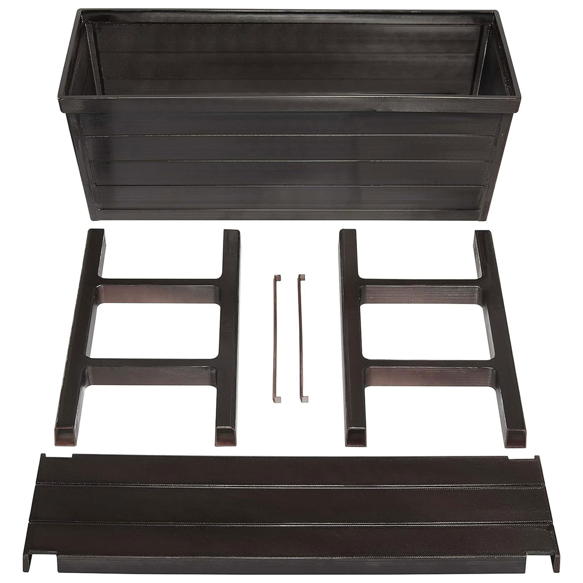Polymer Outdoor Products 31.12"H Raised Garden Bed with Miracle-Gro Potting Mix