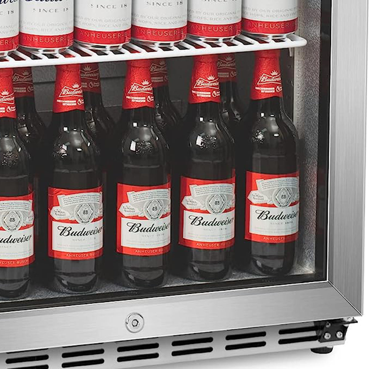 IceJungle 5.3 Cu. Ft. 160 Can Under Counter Freestanding Fridge (Open Box)