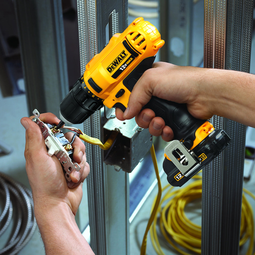 DeWalt 12V Cordless Impact Driver & Drill Hand Tool w/45 Drill Bits(Open Box) - VMInnovations