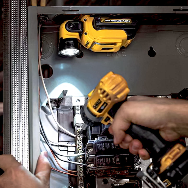 DeWalt 12V Cordless Impact Driver & Drill Hand Tool w/45 Drill Bits(Open Box) - VMInnovations