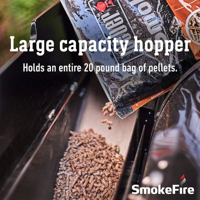 Weber SmokeFire II EX4 24" Stainless Steel Wood Pellet Grill, Black (For Parts) - VMInnovations