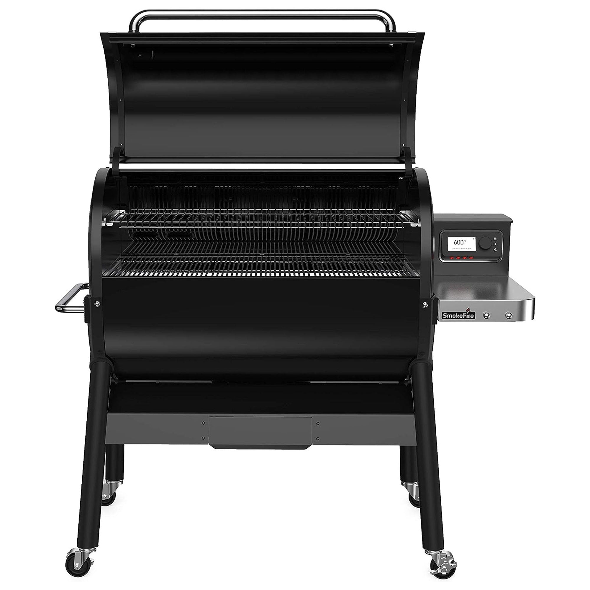 Weber SmokeFire II EX6 36" Stainless Steel Wood Fire Pellet Smart Grill, Black - VMInnovations