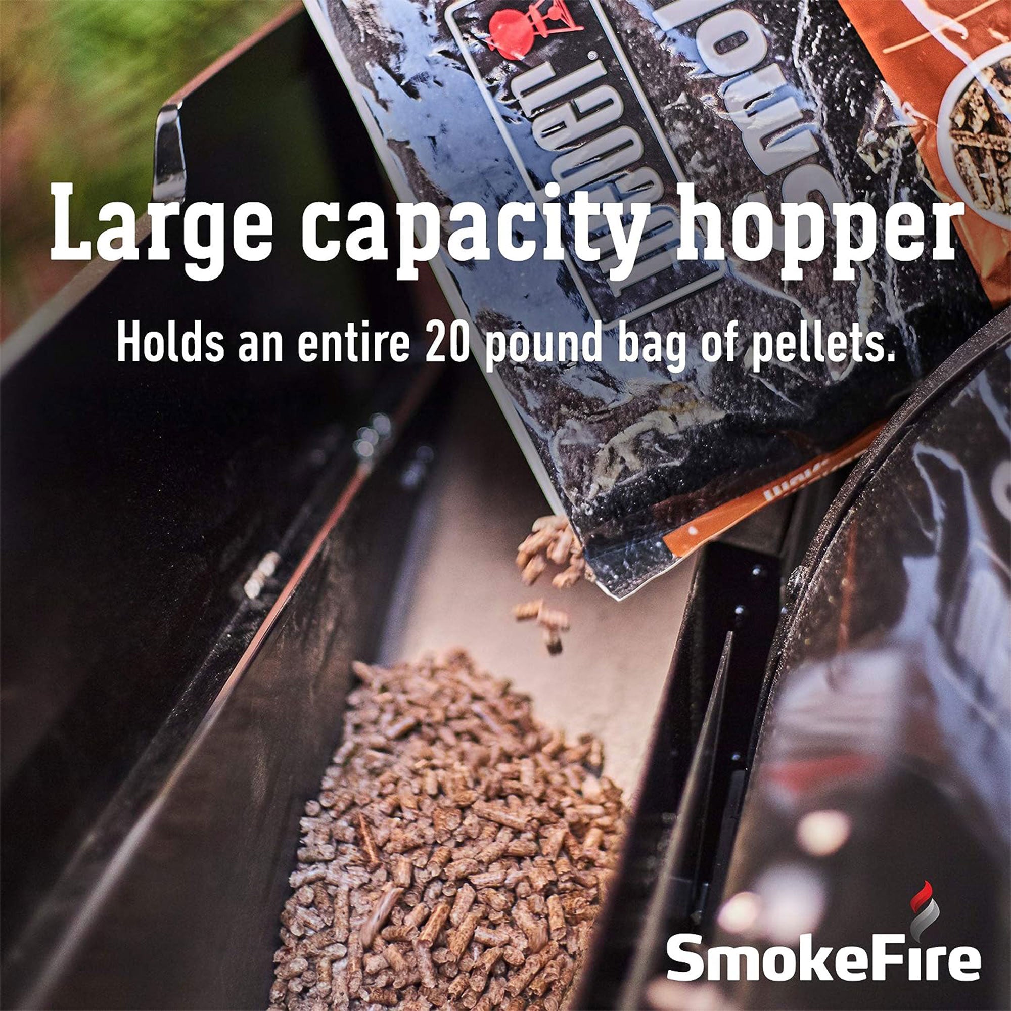 Weber SmokeFire II EX6 36" Steel Wood Fire Pellet Smart Grill, Black (Open Box) - VMInnovations