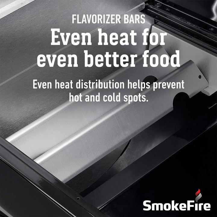 Weber SmokeFire II EX6 36" Stainless Steel Wood Fire Pellet Smart Grill(Damaged)