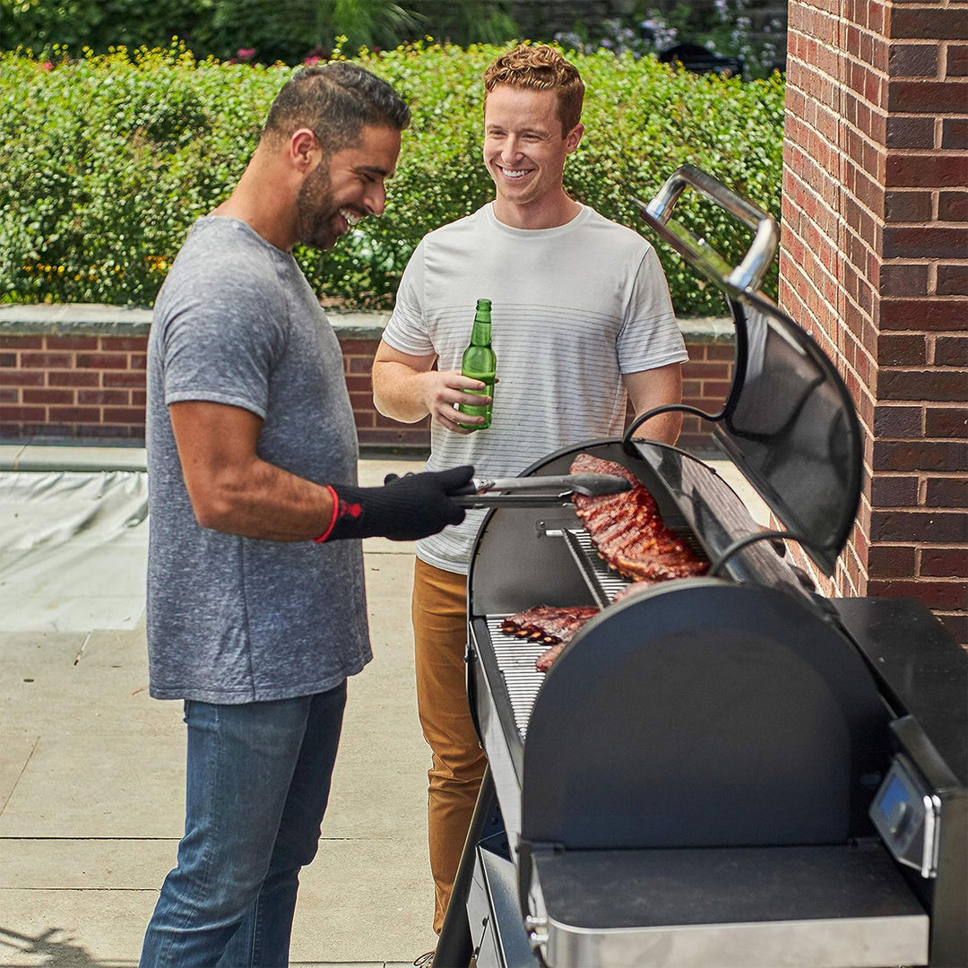 Weber SmokeFire II EX6 36" Stainless Steel Wood Fire Pellet Smart Grill(Damaged)