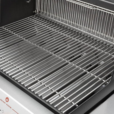 Weber Genesis Stainless Steel 3 Burner Liquid Propane Gas Grill,Silver(Open Box)